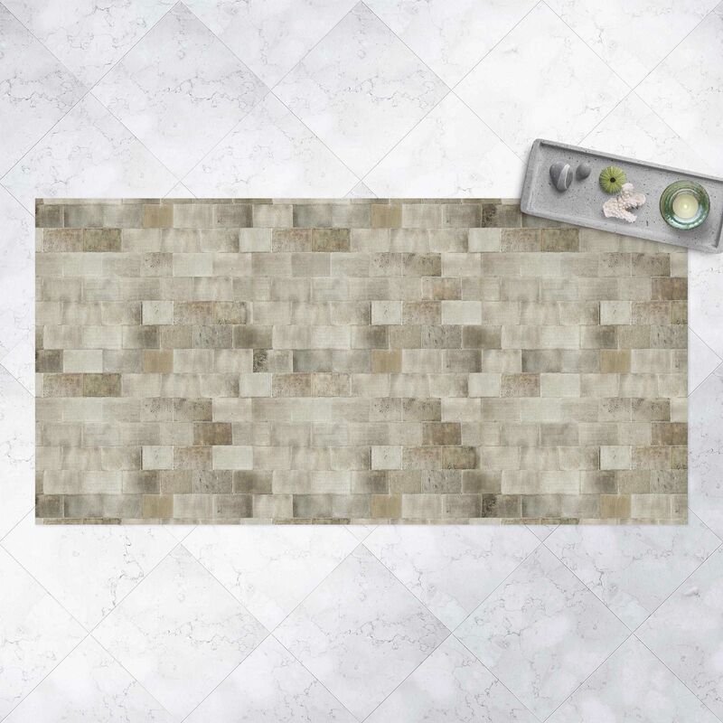 

Alfombras vinílicas - Brick Concrete Wall - Apaisado 1:2 Dimensión LxA: 70cm x 140cm
