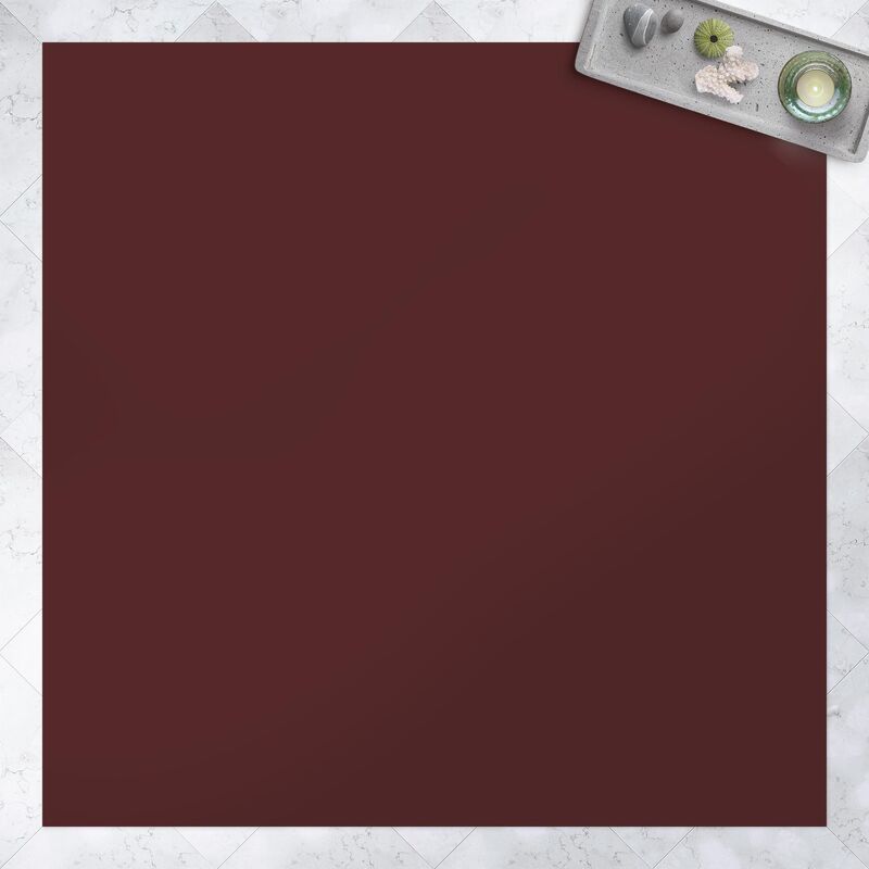 

Alfombras vinílicas - Burgundy - Cuadrado 1:1 Dimensión LxA: 60cm x 60cm