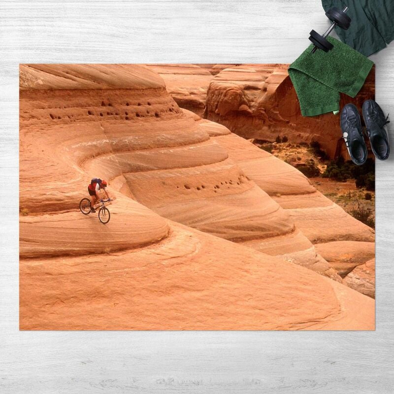 

Alfombras vinílicas - Canyon Down Hill - Apaisado 3:4 Dimensión LxA: 45cm x 60cm