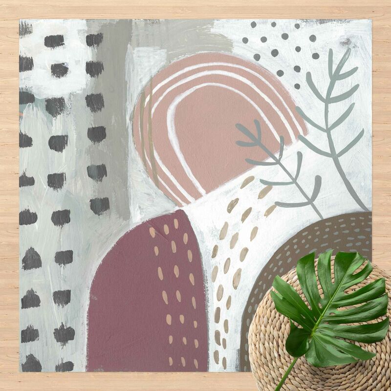 

Bilderwelten - Alfombras vinílicas - Carnival Of Shapes In Berry I - Cuadrado 1:1 Dimensión LxA: 100cm x 100cm