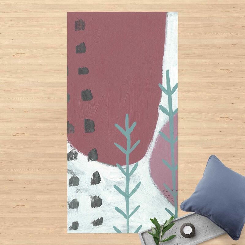 

Bilderwelten - Alfombras vinílicas - Carnival Of Shapes In Berry III - Alto 2:1 Dimensión LxA: 200cm x 100cm