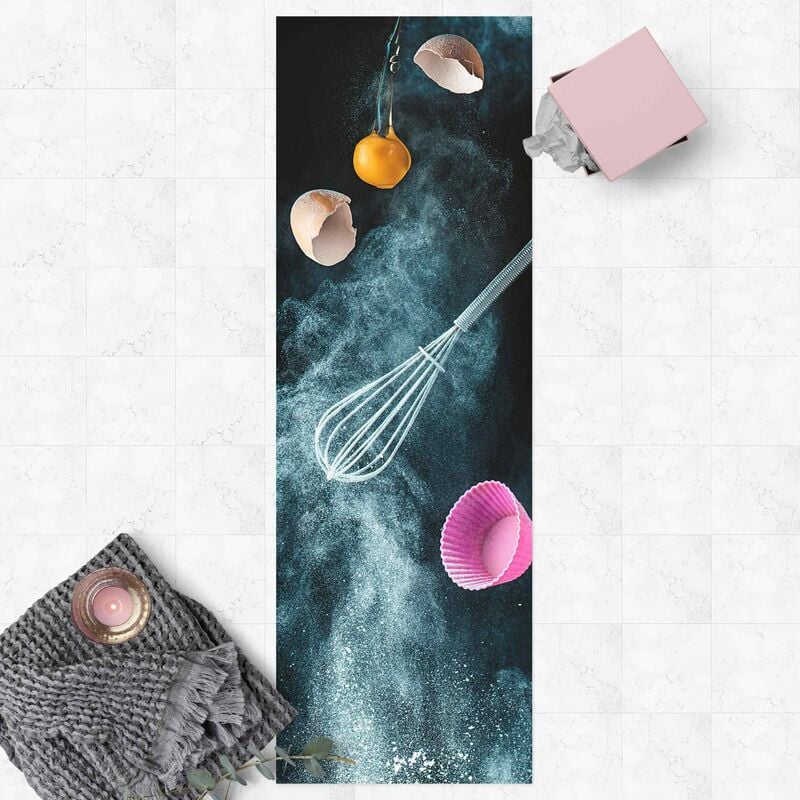 

Alfombras vinílicas - Chaos In The Kitchen - Panorámico Dimensión LxA: 180cm x 60cm