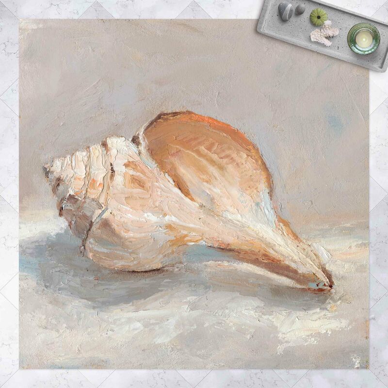 

Bilderwelten - Alfombras vinílicas - Clam Shell Study III - Cuadrado 1:1 Dimensión LxA: 120cm x 120cm