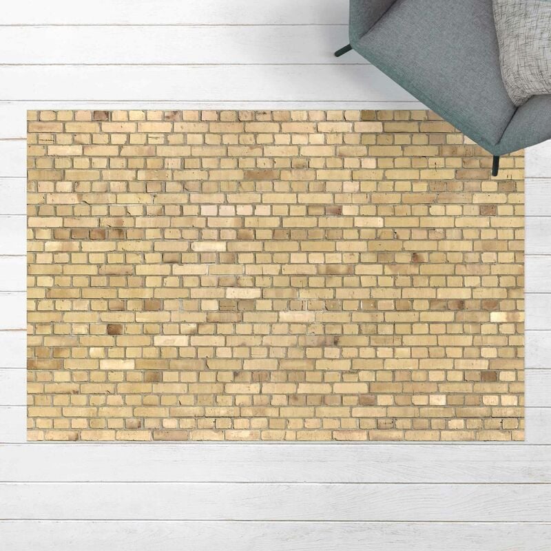 

Alfombras vinílicas - Clinker Brick Licht Yellow - Apaisado 2:3 Dimensión LxA: 100cm x 150cm