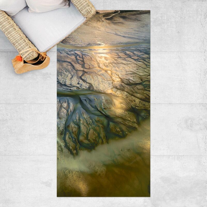 

Alfombras vinílicas - Coast In Kuweit - Alto 2:1 Dimensión LxA: 180cm x 90cm