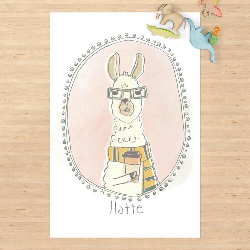 

Alfombras vinílicas - Coffeinated Lama - Alto 3:2 Dimensión LxA: 60cm x 40cm