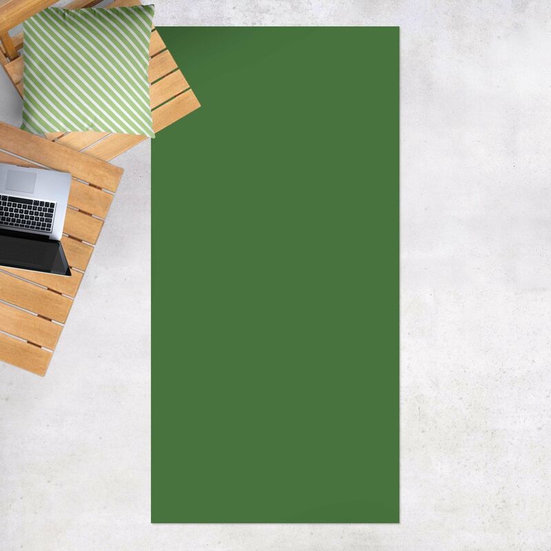 

Bilderwelten - Alfombras vinílicas - Colour Dark Green - Alto 2:1 Dimensión LxA: 180cm x 90cm