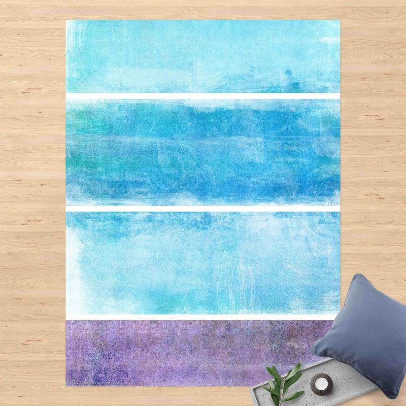

Alfombras vinílicas - Colour Harmony Blue - Alto 4:3 Dimensión LxA: 140cm x 105cm