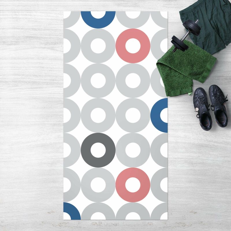 

Alfombras vinílicas - Composition Of Circles - Alto 2:1 Dimensión LxA: 220cm x 110cm
