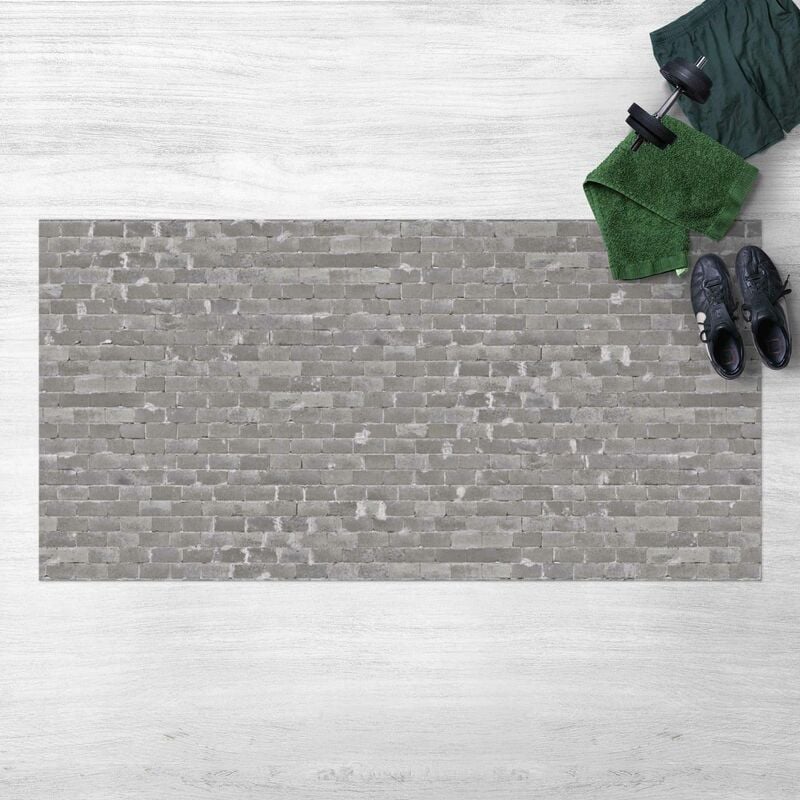

Bilderwelten - Alfombras vinílicas - Concrete Brick - Apaisado 1:2 Dimensión LxA: 100cm x 200cm