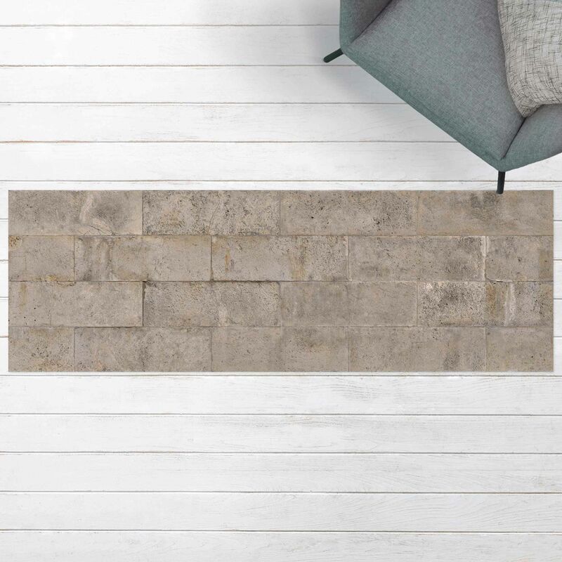 

Alfombras vinílicas - Concrete Brick - Panorama Formato apaisado Dimensión LxA: 30cm x 90cm