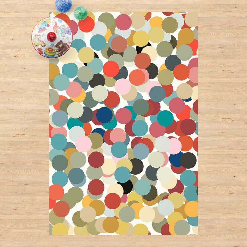 

Alfombras vinílicas - Confetti - Alto 3:2 Dimensión LxA: 150cm x 100cm