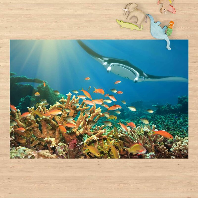 

Alfombras vinílicas - Coral Reef - Apaisado 2:3 Dimensión LxA: 80cm x 120cm