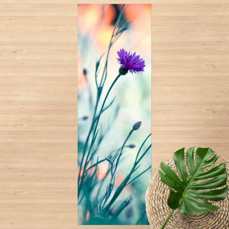 

Alfombras vinílicas - Cornflower - Panorámico Dimensión LxA: 150cm x 50cm
