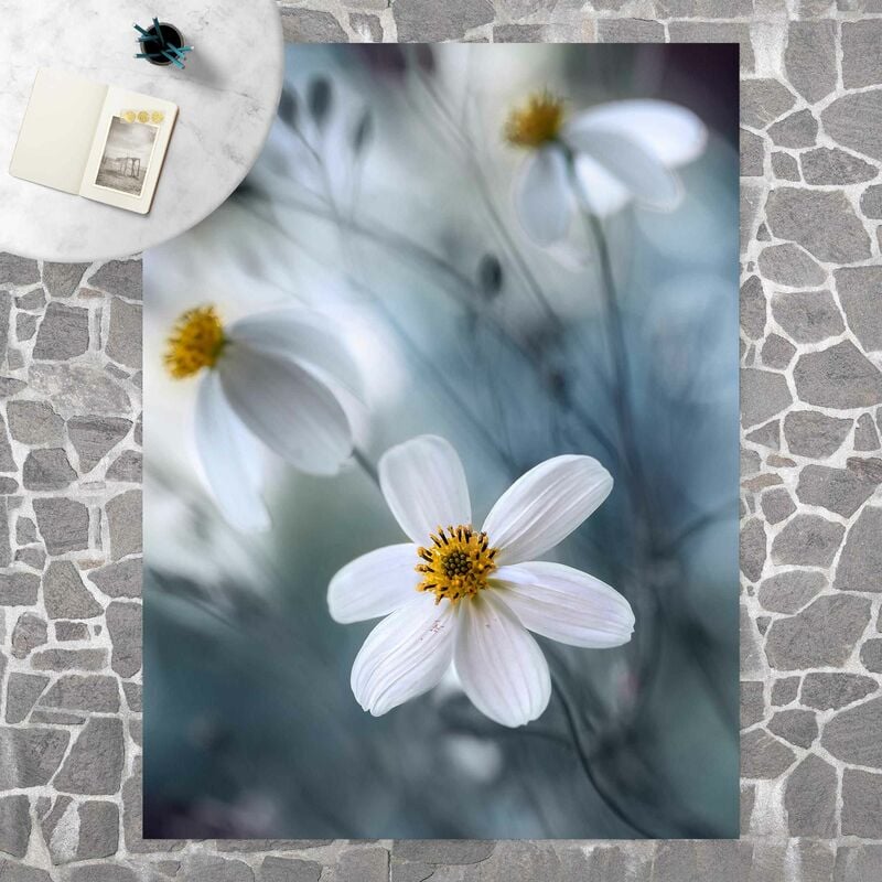 

Alfombras vinílicas - Cosmos Plant In Watercolour - Alto 4:3 Dimensión LxA: 180cm x 135cm