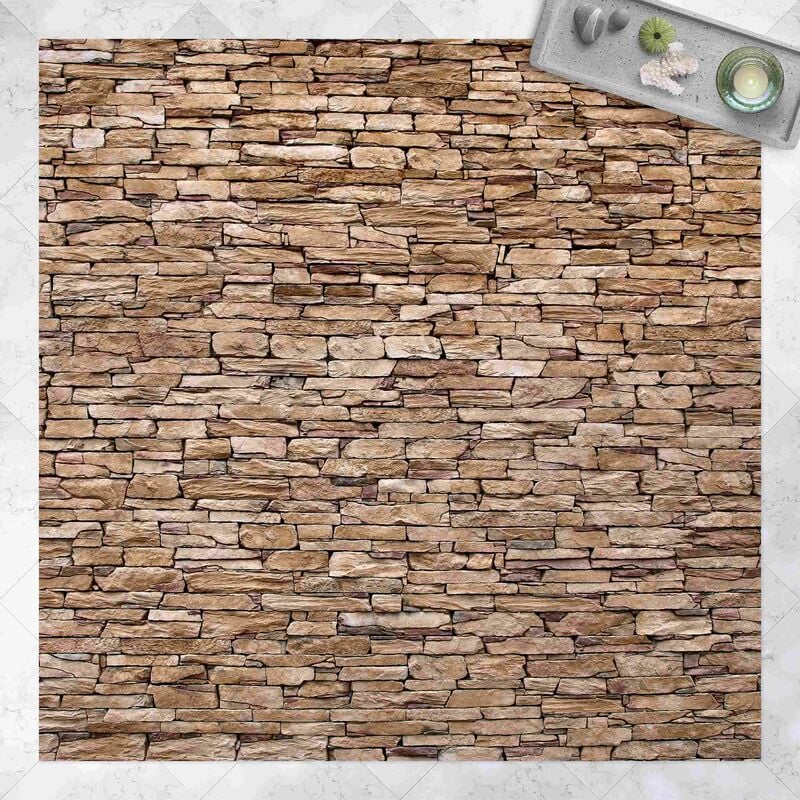 

Alfombras vinílicas - Crete Stonewall - Cuadrado 1:1 Dimensión LxA: 80cm x 80cm