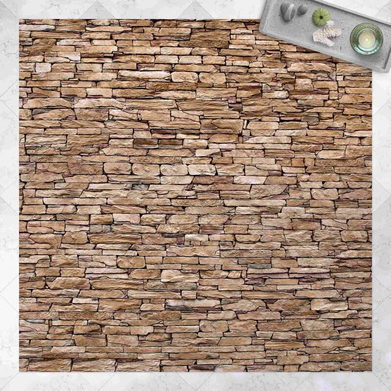 

Alfombras vinílicas - Crete Stonewall - Cuadrado 1:1 Dimensión LxA: 60cm x 60cm