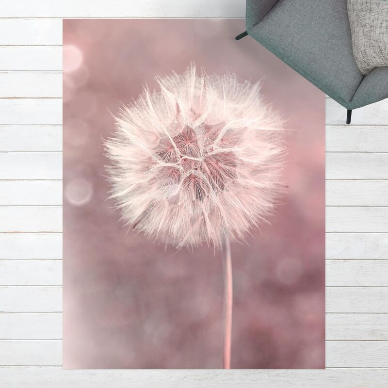 

Alfombras vinílicas - Dandelion Bokeh Light Pink - Alto 4:3 Dimensión LxA: 180cm x 135cm