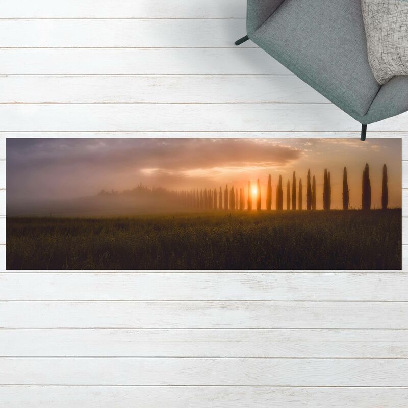 

Alfombras vinílicas - Dawn Tuscany - Panorama Formato apaisado Dimensión LxA: 80cm x 240cm