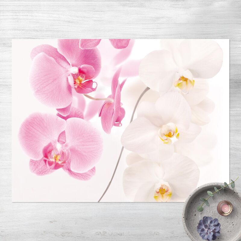 

Alfombras vinílicas - Delicate Orchids - Apaisado 3:4 Dimensión LxA: 75cm x 100cm