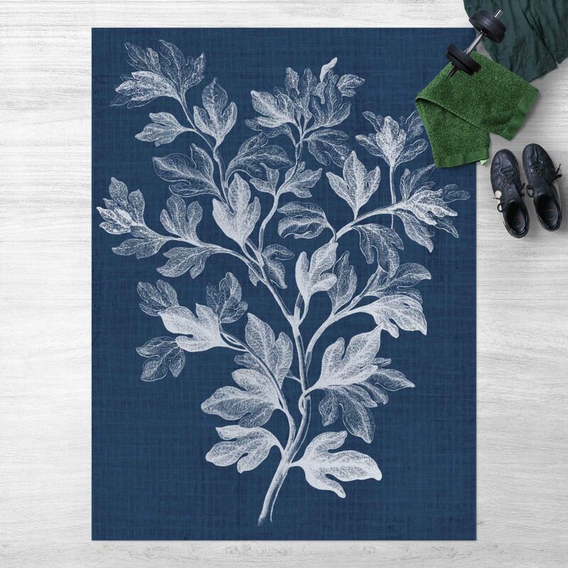 

Alfombras vinílicas - Denim Plant Study l - Alto 4:3 Dimensión LxA: 140cm x 105cm