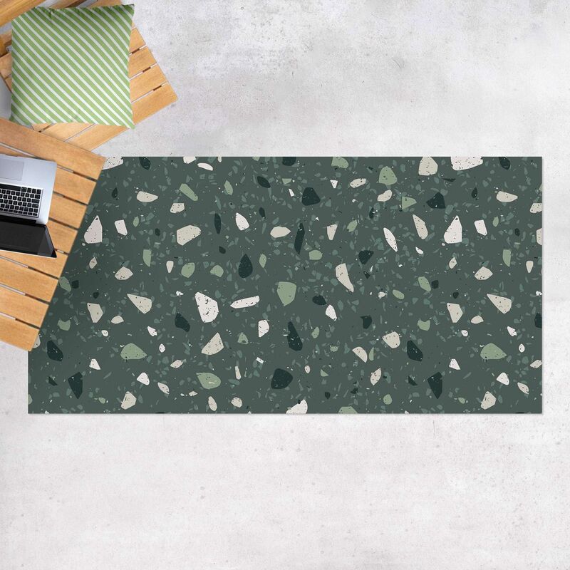 

Alfombras vinílicas - Detailed Terrazzo Pattern Messina - Apaisado 1:2 Dimensión LxA: 100cm x 200cm