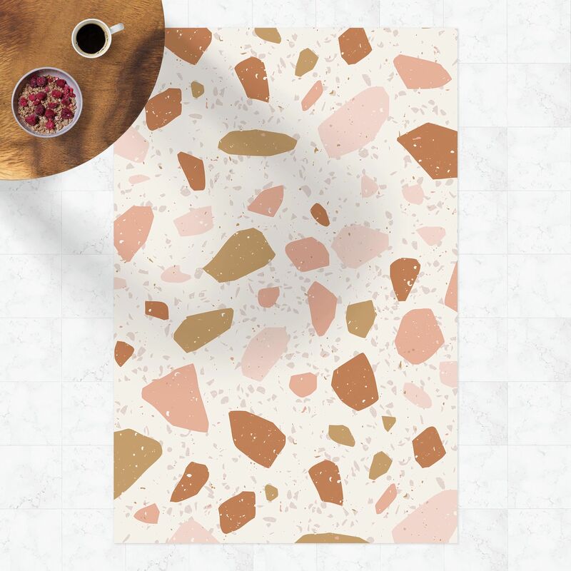 

Alfombras vinílicas - Detailed Terrazzo Pattern Pisa - Alto 3:2 Dimensión LxA: 180cm x 120cm