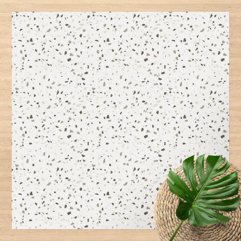 

Alfombras vinílicas - Detailed Terrazzo Pattern Pompei - Cuadrado 1:1 Dimensión LxA: 100cm x 100cm