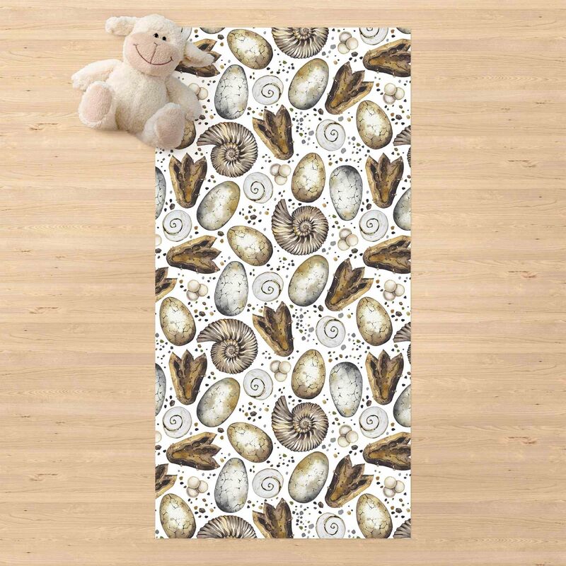 

Alfombras vinílicas - Discoverer Of Dinosaur Eggs And Tracks - Alto 2:1 Dimensión LxA: 120cm x 60cm