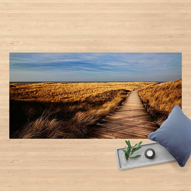

Bilderwelten - Alfombras vinílicas - Dune Path on Sylt I - Apaisado 1:2 Dimensión LxA: 90cm x 180cm