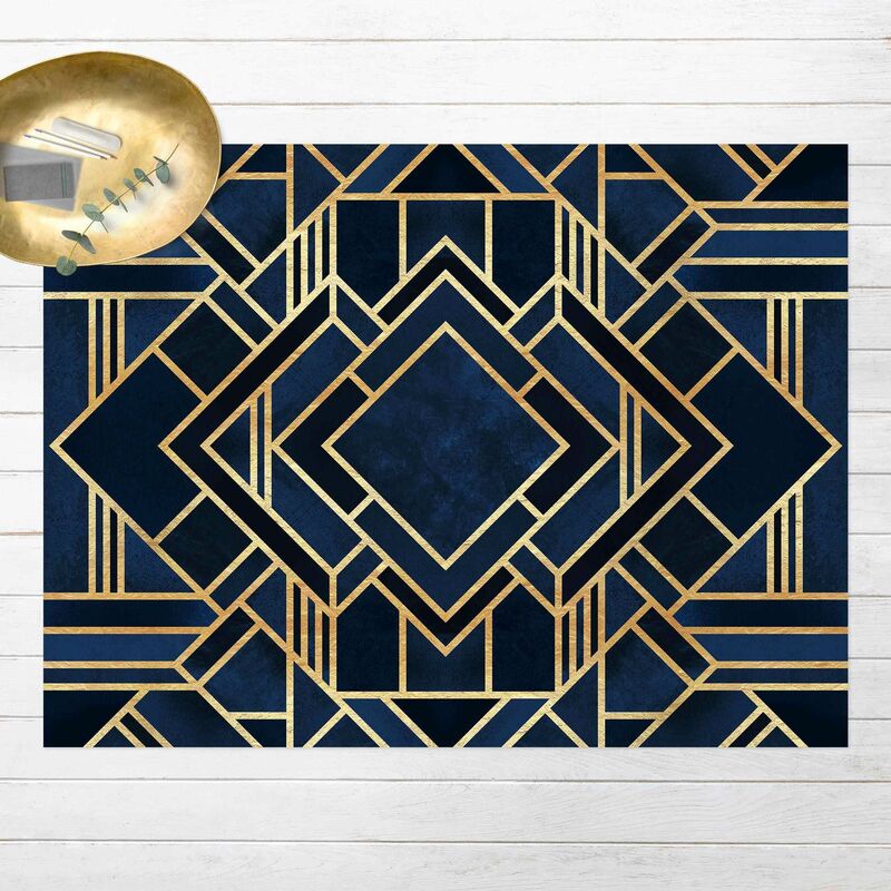 

Alfombras vinílicas - Elisabeth Fredriksson - Art Deco Gold - Apaisado 3:4 Dimensión LxA: 120cm x 160cm