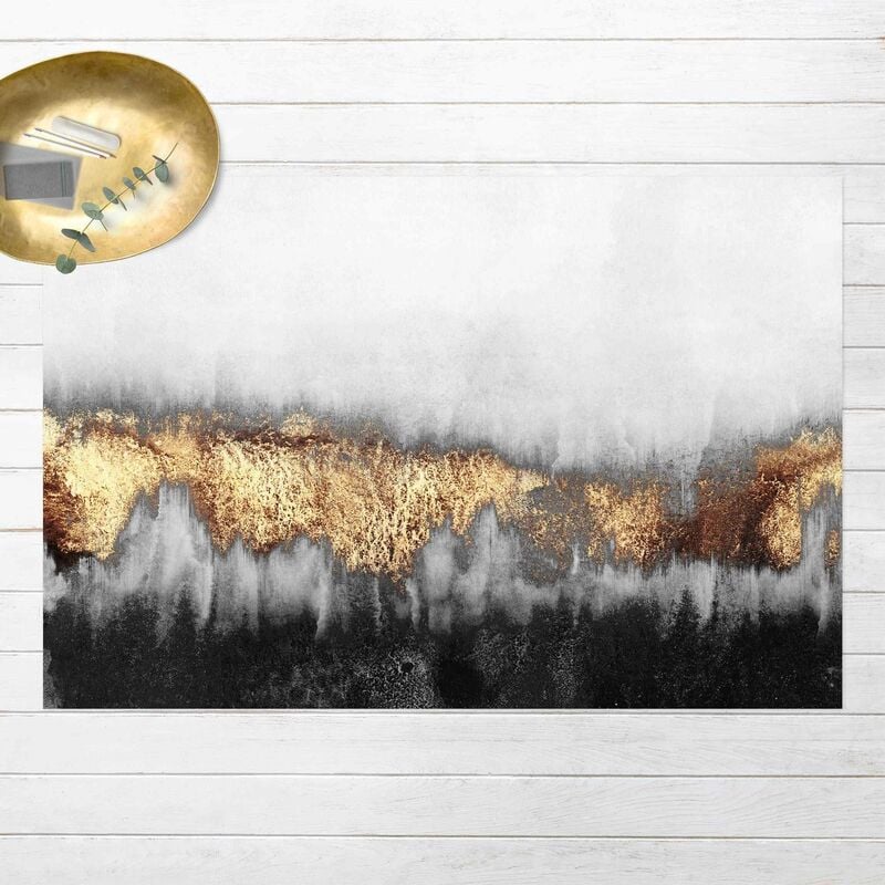 

Alfombras vinílicas - Elisabeth Fredriksson - Gold Traces In Watercolour - Apaisado 2:3 Dimensión LxA: 120cm x 180cm