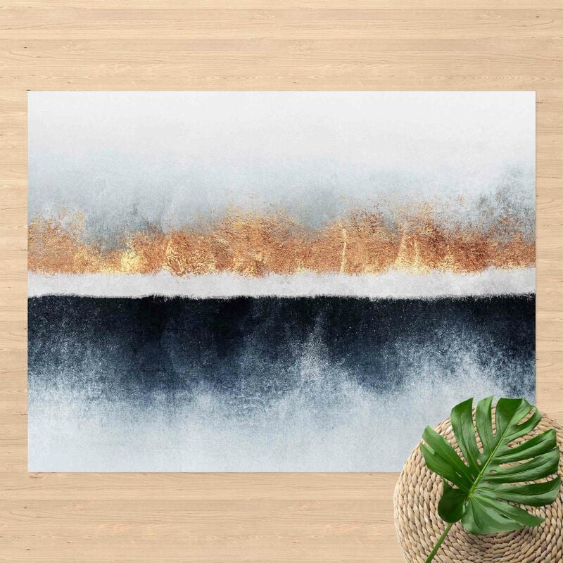 

Alfombras vinílicas - Elisabeth Fredriksson - Golden Horizon Watercolour - Apaisado 3:4 Dimensión LxA: 135cm x 180cm
