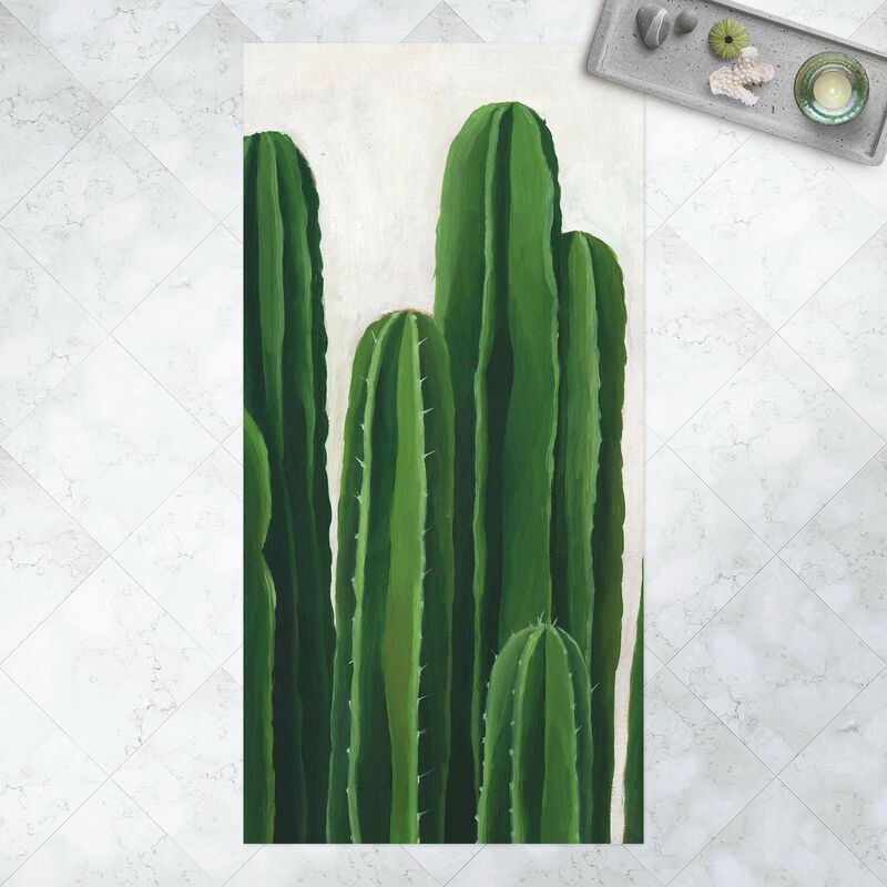 

Bilderwelten - Alfombras vinílicas - Favorite Plants - Cactus - Alto 2:1 Dimensión LxA: 220cm x 110cm