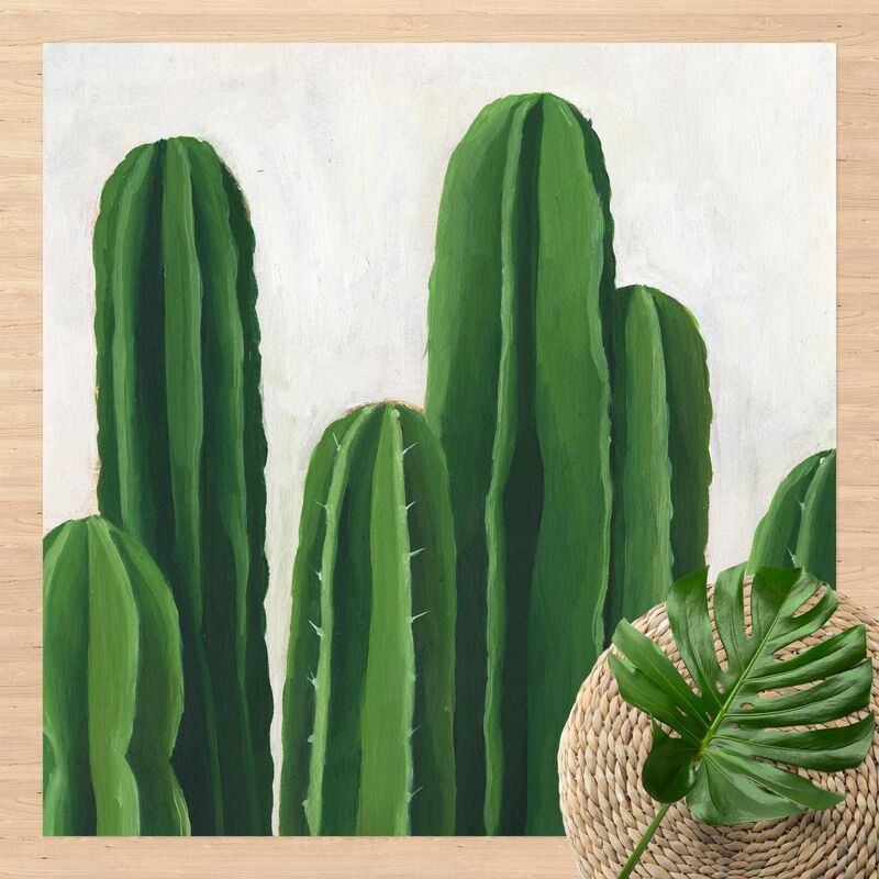 

Bilderwelten - Alfombras vinílicas - Favorite Plants - Cactus - Cuadrado 1:1 Dimensión LxA: 120cm x 120cm