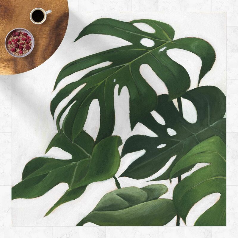 

Alfombras vinílicas - Favorite Plants - Monstera - Cuadrado 1:1 Dimensión LxA: 80cm x 80cm