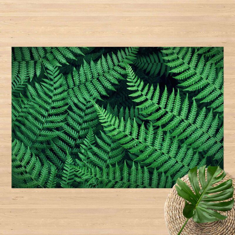

Alfombras vinílicas - Fern - Apaisado 2:3 Dimensión LxA: 80cm x 120cm