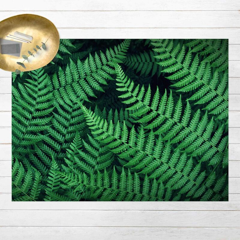 

Alfombras vinílicas - Fern - Apaisado 3:4 Dimensión LxA: 90cm x 120cm