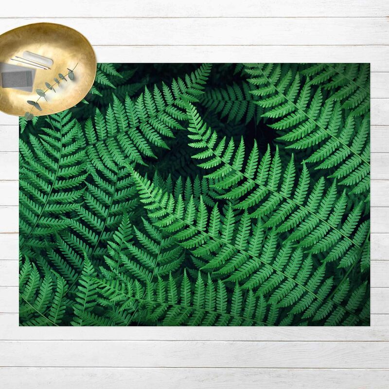 

Alfombras vinílicas - Fern - Apaisado 3:4 Dimensión LxA: 105cm x 140cm