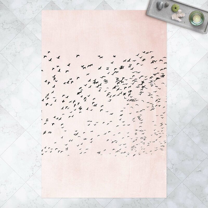 

Alfombras vinílicas - Flock Of Birds In The Sunset - Alto 3:2 Dimensión LxA: 120cm x 80cm