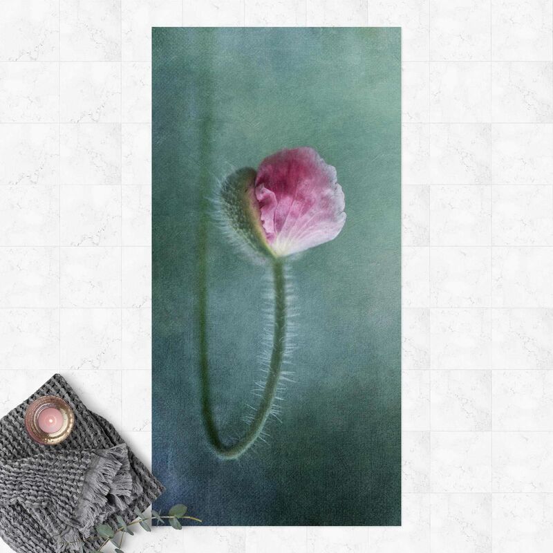 

Alfombras vinílicas - Flower in Pink - Alto 2:1 Dimensión LxA: 120cm x 60cm