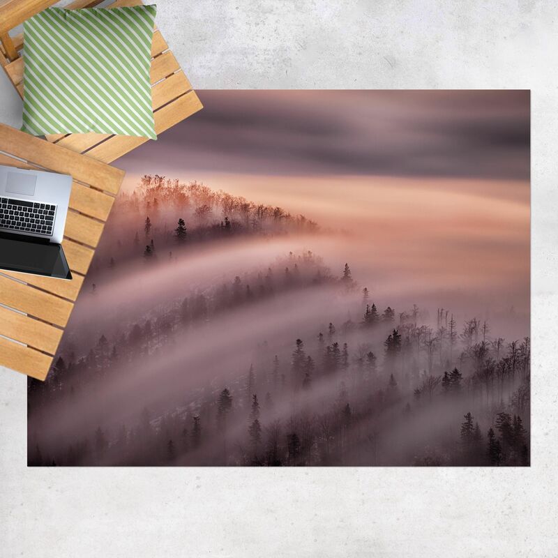 

Alfombras vinílicas - Fog Flow - Apaisado 3:4 Dimensión LxA: 120cm x 160cm