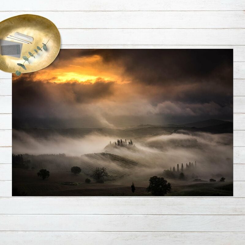 

Alfombras vinílicas - Fog Waves - Apaisado 2:3 Dimensión LxA: 120cm x 180cm