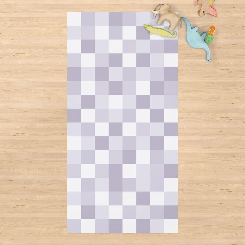 

Alfombras vinílicas - Geometrical Pattern Mosaic Lilac Colour - Alto 2:1 Dimensión LxA: 100cm x 50cm