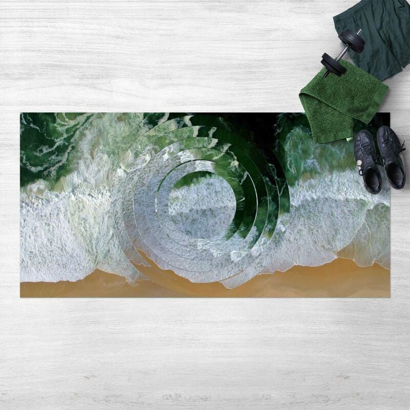 

Alfombras vinílicas - Geometry Meets Beach - Apaisado 1:2 Dimensión LxA: 60cm x 120cm