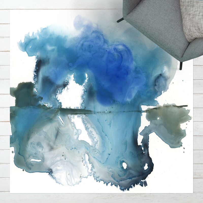 

Alfombras vinílicas - Glacier Melt I - Cuadrado 1:1 Dimensión LxA: 80cm x 80cm