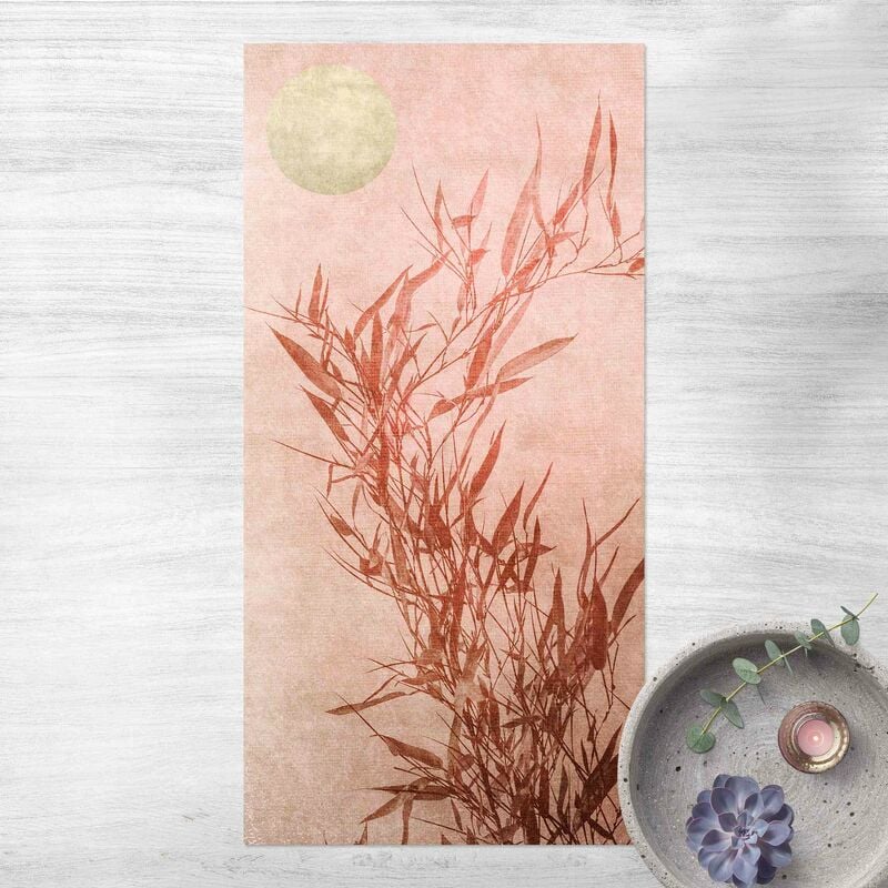 

Alfombras vinílicas - Golden Sun Pink Bamboo - Alto 2:1 Dimensión LxA: 120cm x 60cm