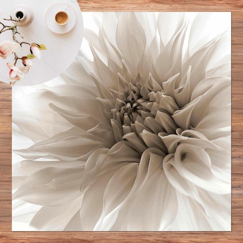 

Alfombras vinílicas - Graceful Dahlia - Cuadrado 1:1 Dimensión LxA: 100cm x 100cm