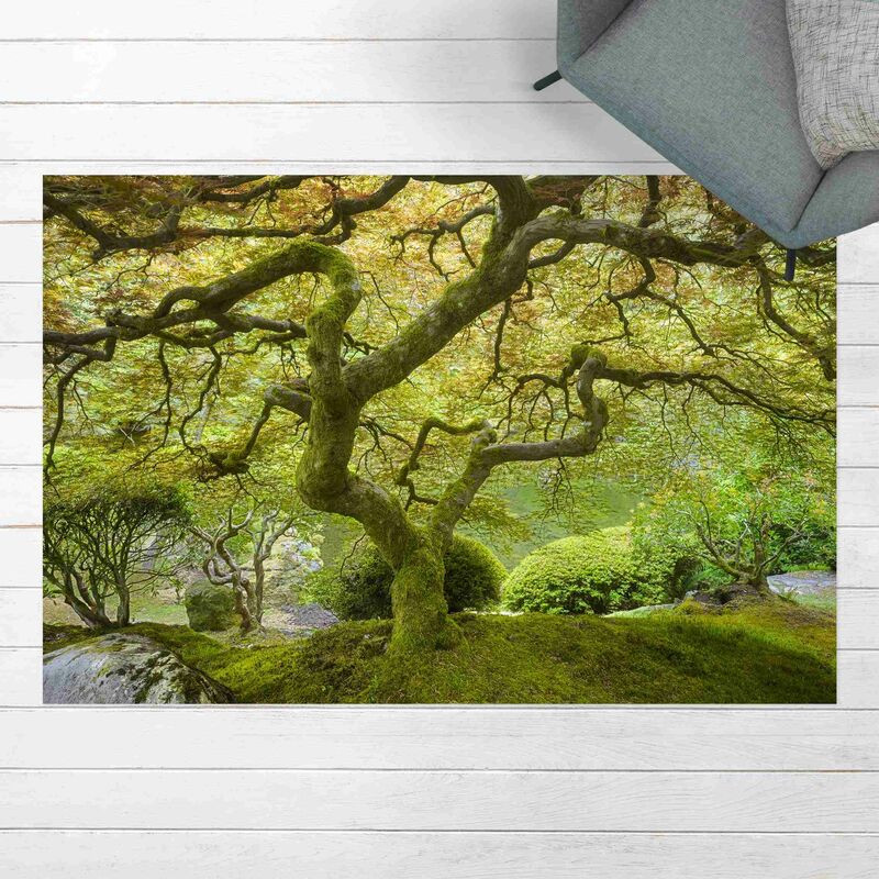 

Alfombras vinílicas - Green Japanese Garden - Apaisado 2:3 Dimensión LxA: 60cm x 90cm