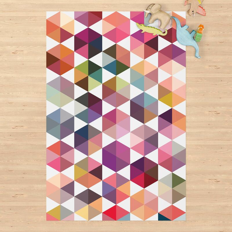 

Alfombras vinílicas - Haxagon Facets - Alto 3:2 Dimensión LxA: 180cm x 120cm